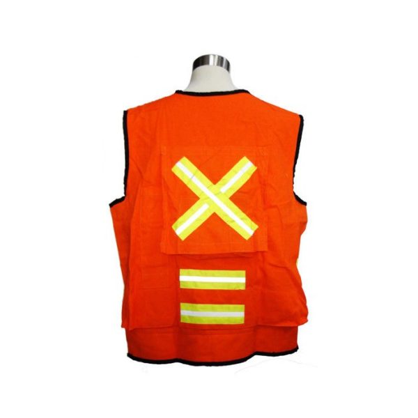 safety vest SV-01 3M reflective material cotton/poliestere fiber